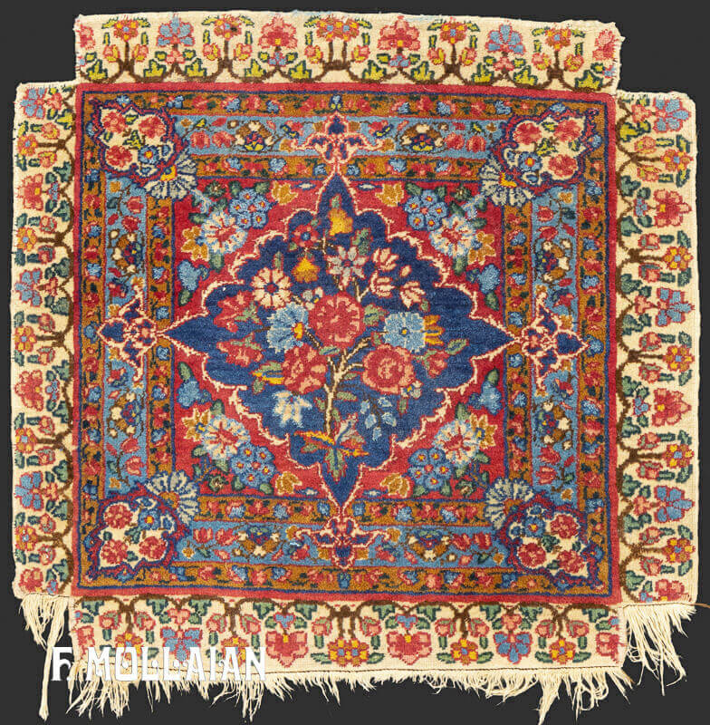 Small Antique Persian Kerman Rug n°:16360763